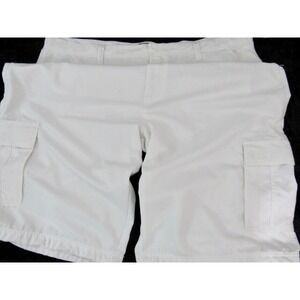 SB Royal Blue Cargo‎ Shorts Utility Cargos  White - Sz 50  Belted